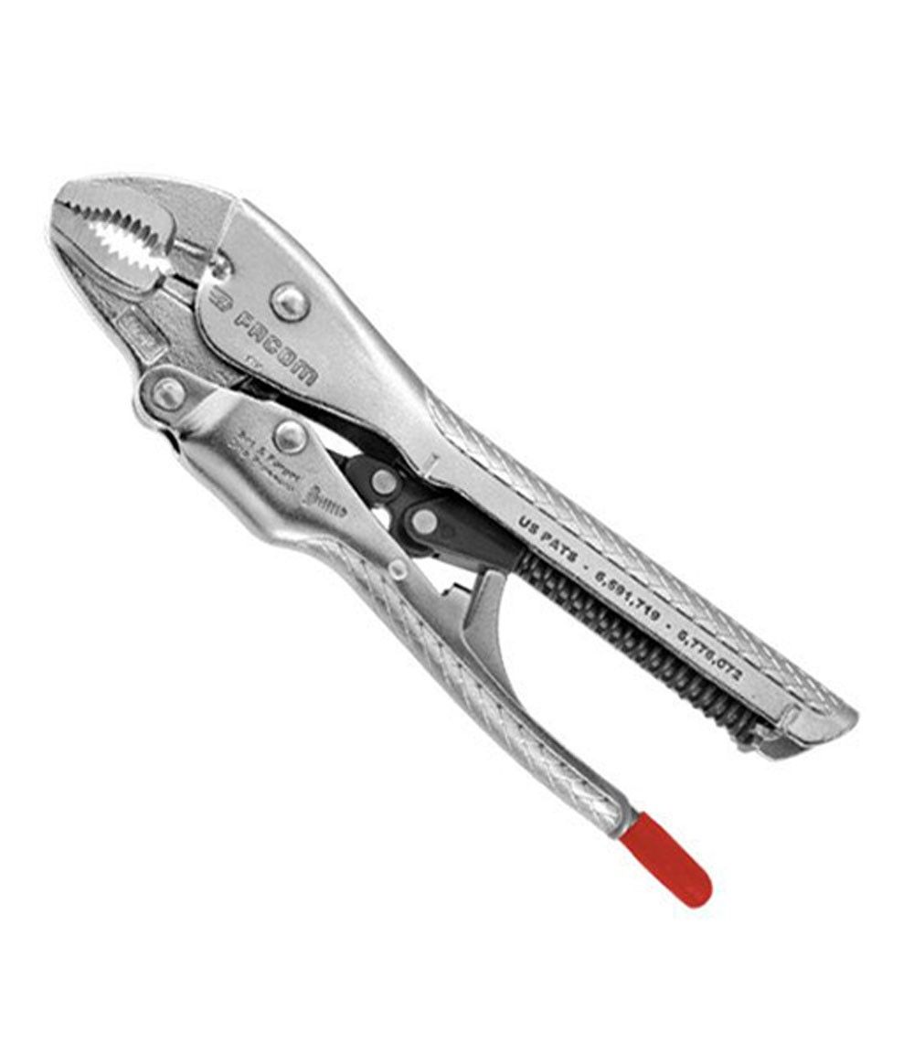 Tenazas Grip Bocas Curvas 10" Facom