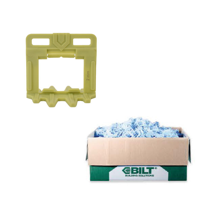 Flange box 2.0mm 1000 pcs Nox Clip BILT BSA115