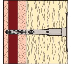 Plaster fixing FIF-PN 8/80 100 pcs Fischer