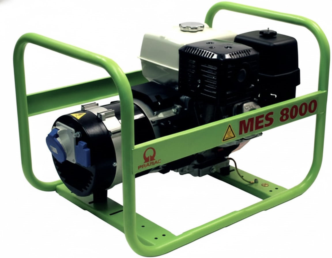 Gasoline generator 230V 50Hz MES8000 Pramac
