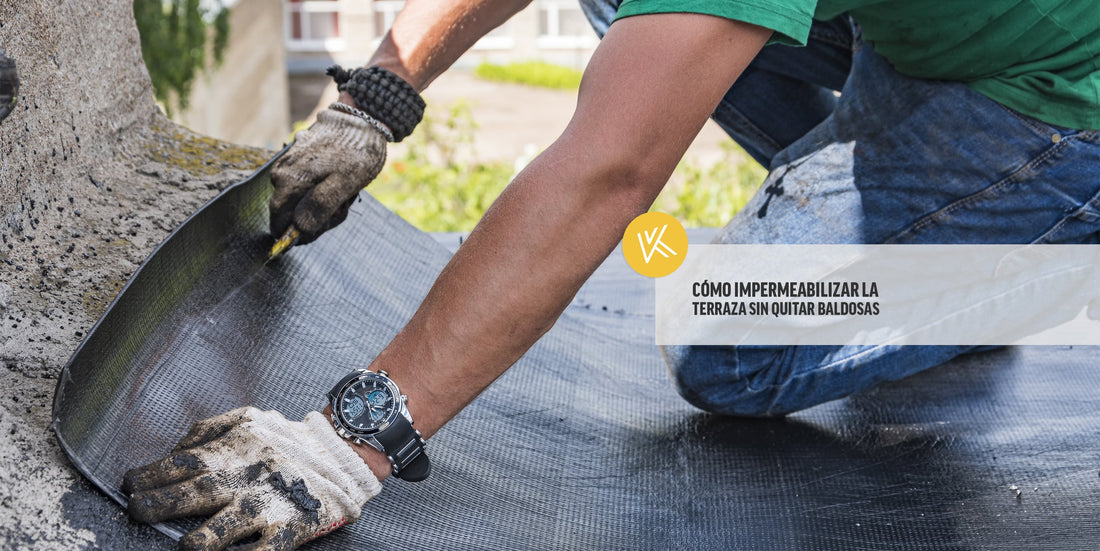 Cómo impermeabilizar terraza y sin quitar baldosas