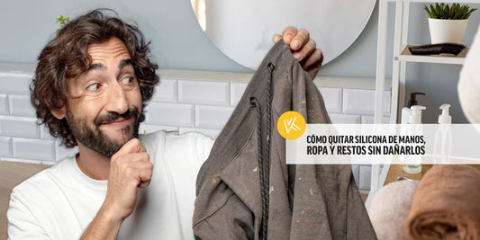 Cómo quitar silicona de manos, ropa y restos sin dañarlos