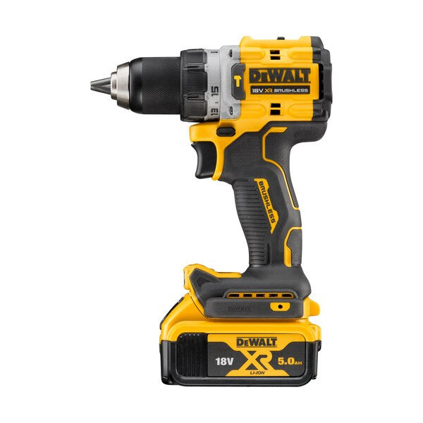 Taladro percutor compacto sin escobillas XR 18V LI-ION 5 Ah Dewalt DCD805P2T