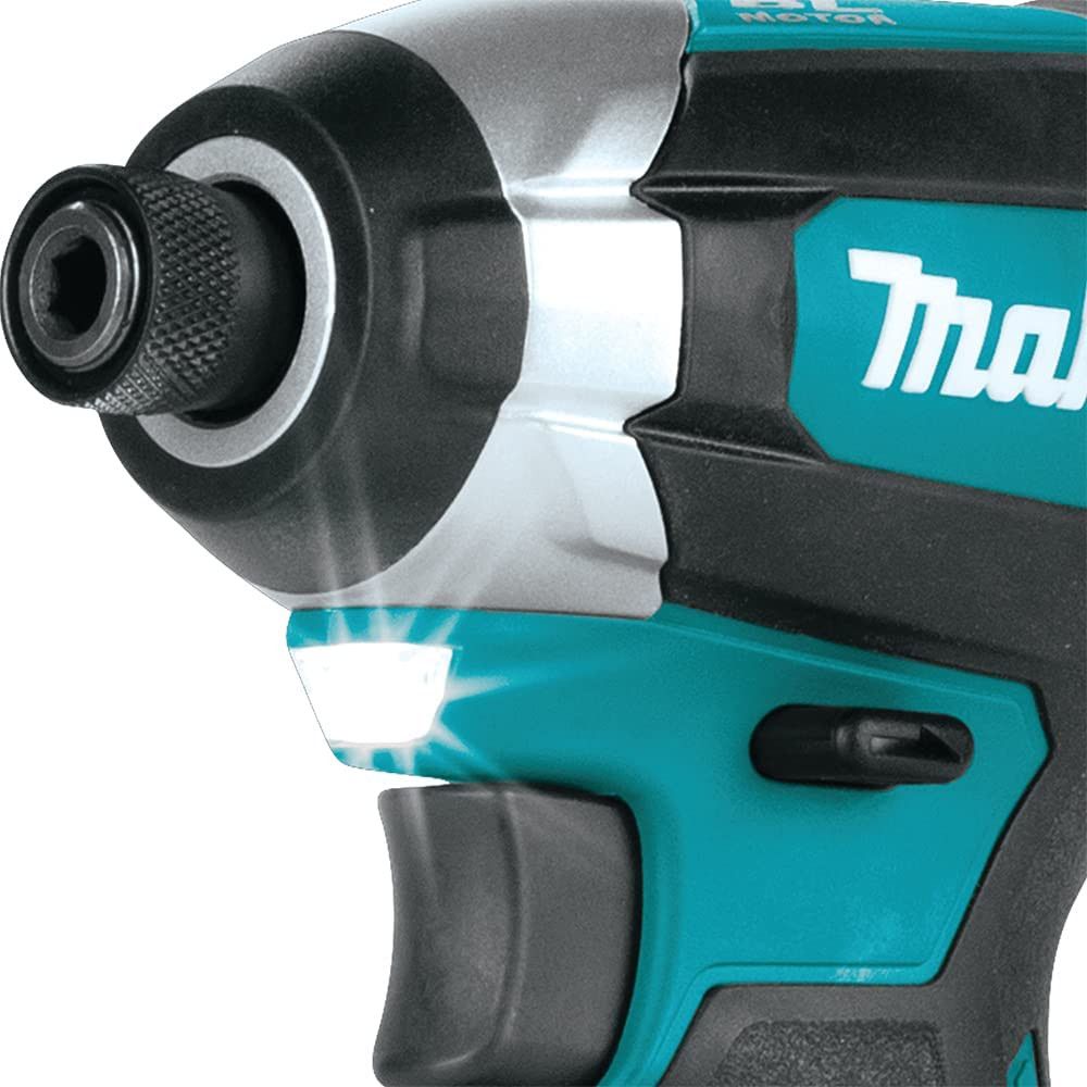 Kit Makita Taladro Percutor DHP482 + Atornillador de impacto DTD152 + 2bat 5Ah + cargador + bolsa DLX2152BL2