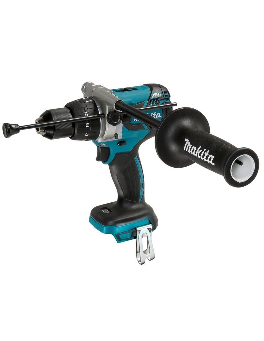 Makita DHP486 Hammer Drill Kit + DJV182 Jig Saw + 2bat 5Ah + charger + DLX2481BL2 bag