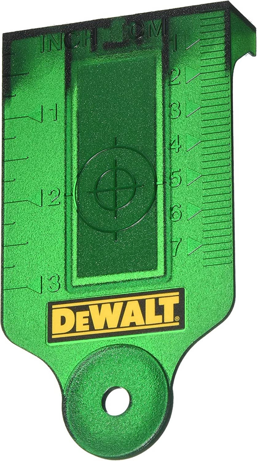 Placa-objeto para nivel láser verde Dewalt DE0730G  - 1