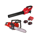 Kit Soplador + Motosierra + 2bat 8.0Ah + Cargador Milwaukee M18 FPP2OP2-802  - 1