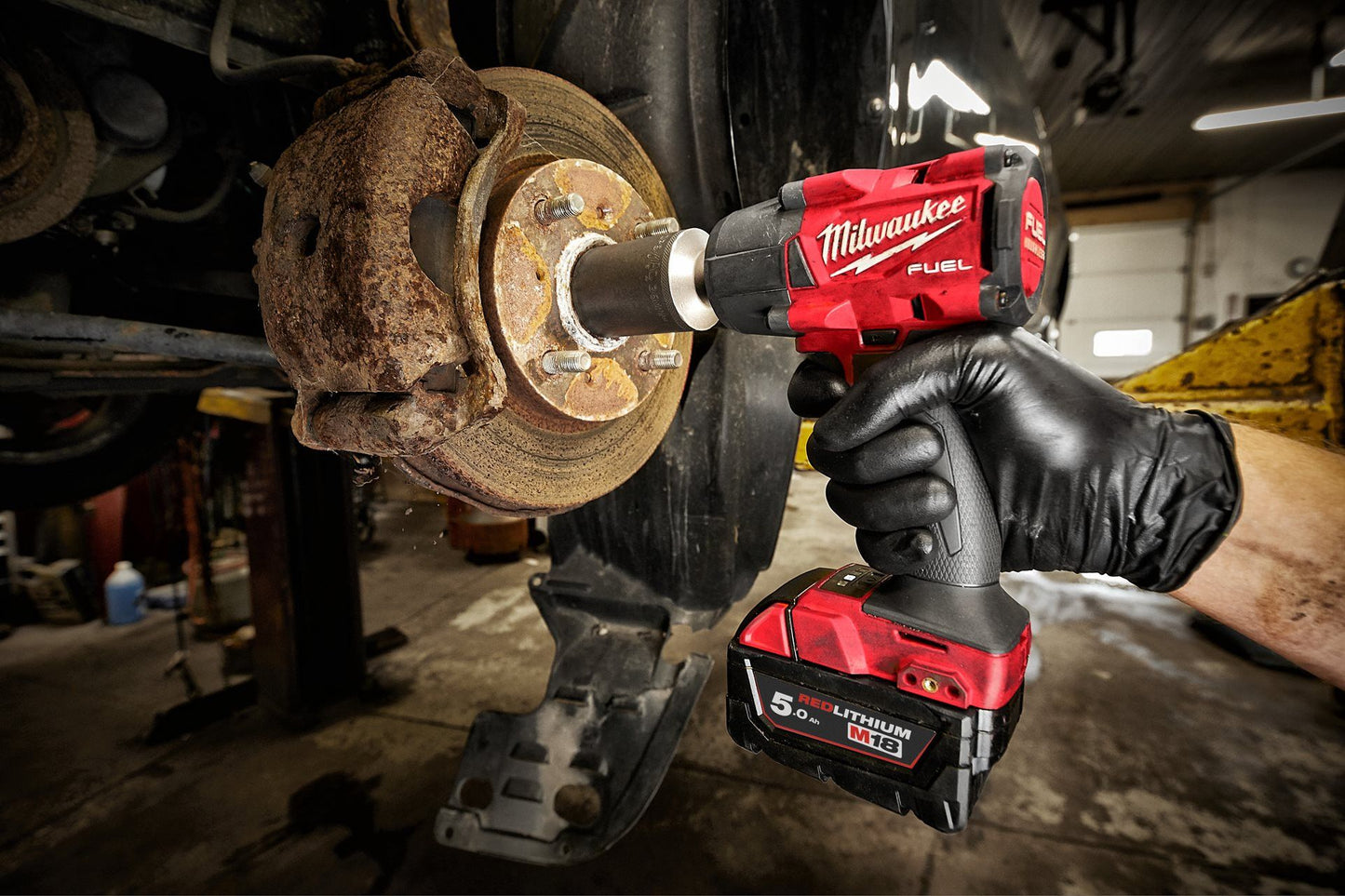 Llave de impacto de par medio M18 FUEL 1/2" Con anillo de fricción Milwaukee M18 FMTIW2F12-502X MILWAUKEE - 4