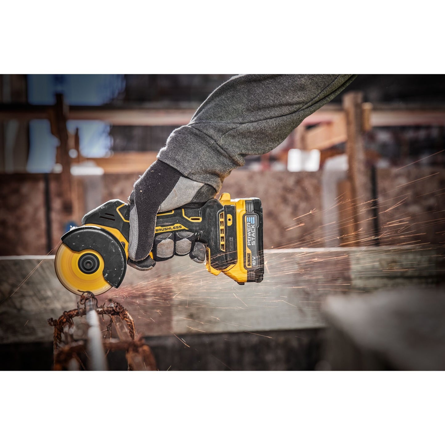 Amoladora Multi-corte sin escobillas 18V 76mm Dewalt DCS438N DEWALT - 4