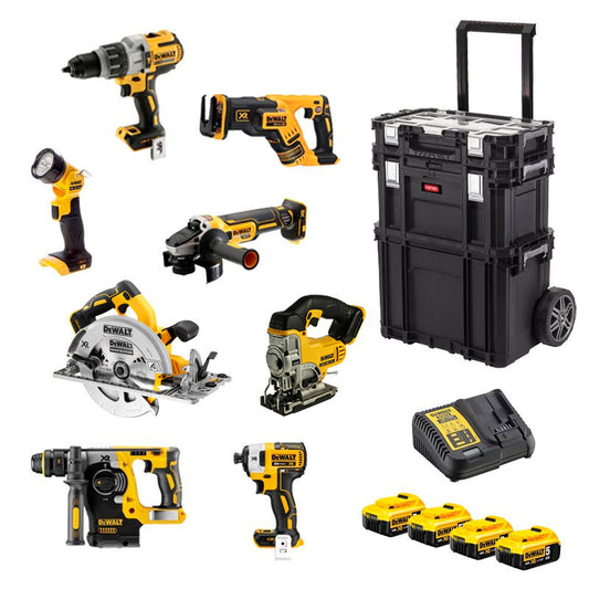 Power Kit 8 Dewalt DCK854P4T battery tools