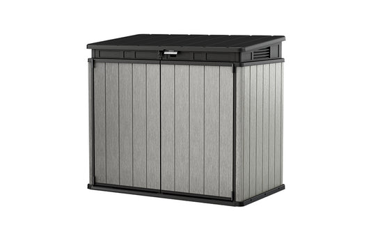 Cobertizo de exterior Elite Store Deco Gris 141x82x123,5cm Keter  - 1