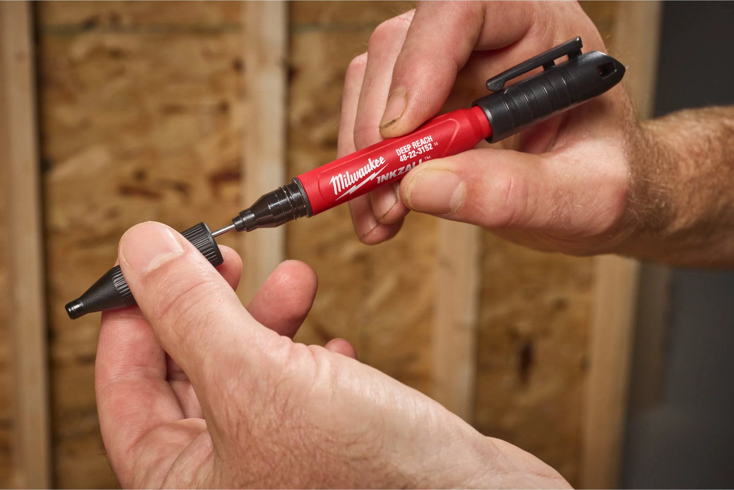 Milwaukee Inkzall Black Ultra-Fine Long-Reach Marker