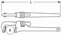 Llave grifa 350mm Expert E117822