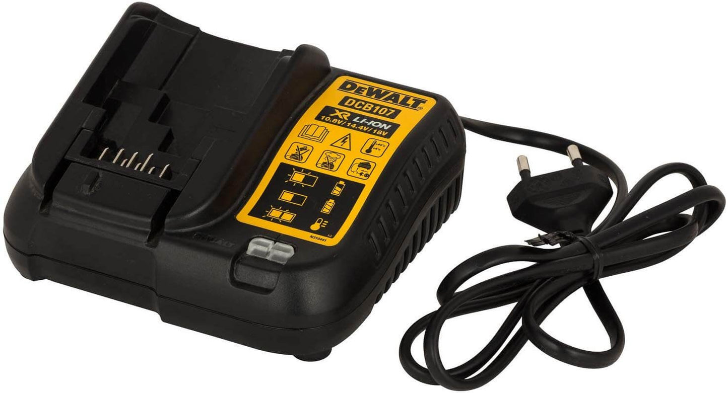 Cargador 10.8V - 18V Litio-Ion Dewalt DCB107