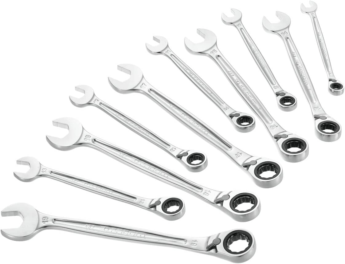 Facom 467B.JP10PB Combination Wrench Set of 10