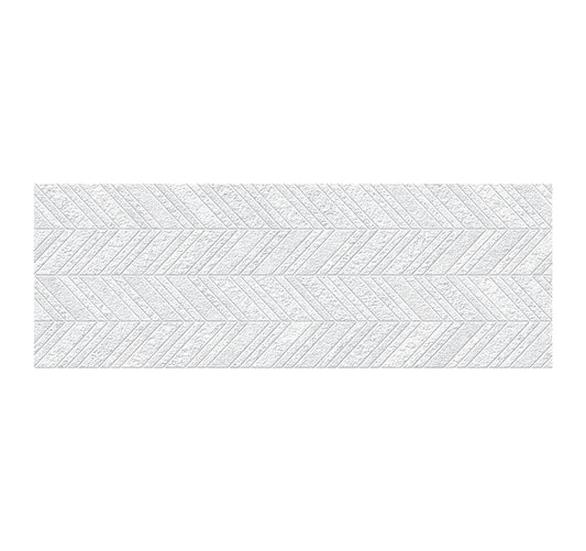 Box of 7 pieces Mixit Concept White Cladding 25x70 Keraben (box 1.23m2)