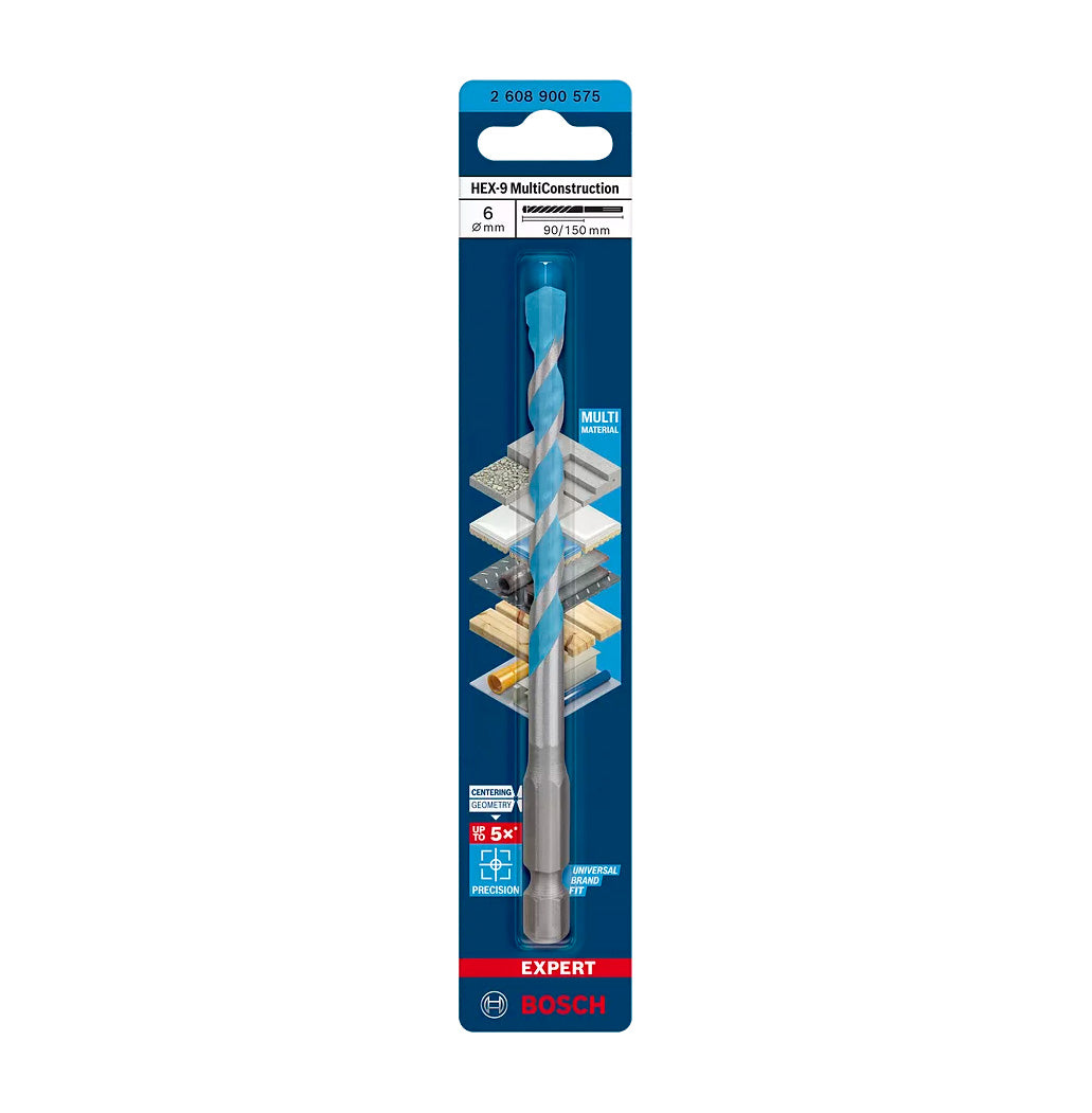 EXPERT HEX-9 MultiConstruction Drill Bit Bosch