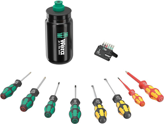 Wera 9540 Kraftform XL Bottle 17pcs Screwdriver Set