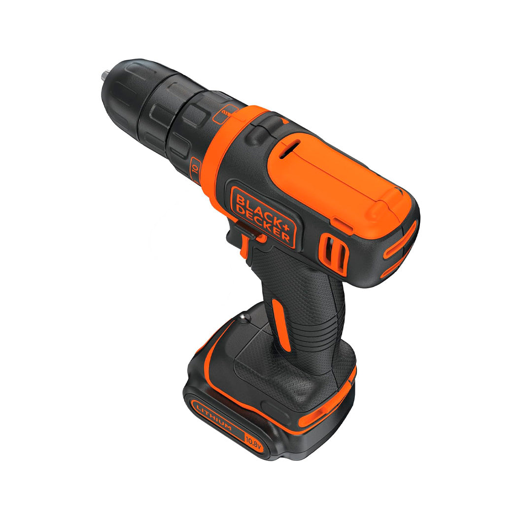Taladro atornillador 10,8V 26Nm con batería Black+Decker BDCDD12