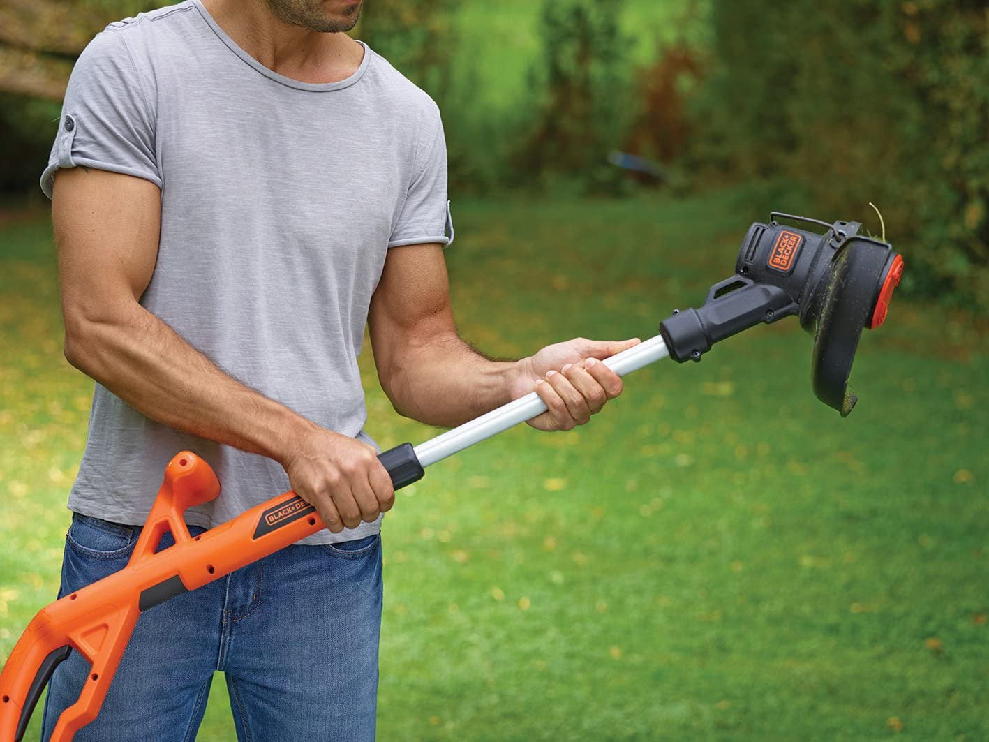 Desbrozadora de batería 18V Black&Decker ST1823-QW 25cm