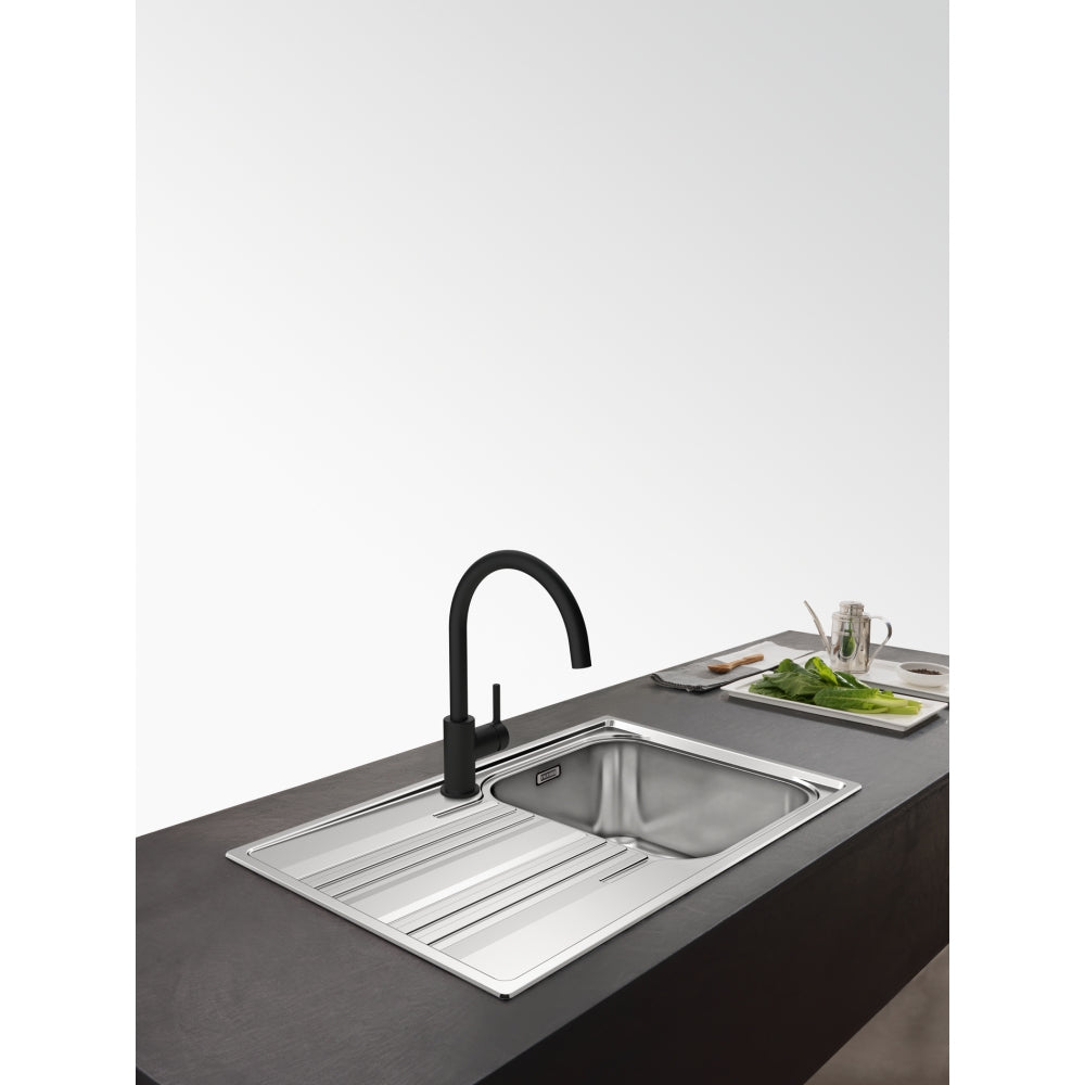 Franke Lina XL Swivel Kitchen Faucet Matt Black 115.0626.019