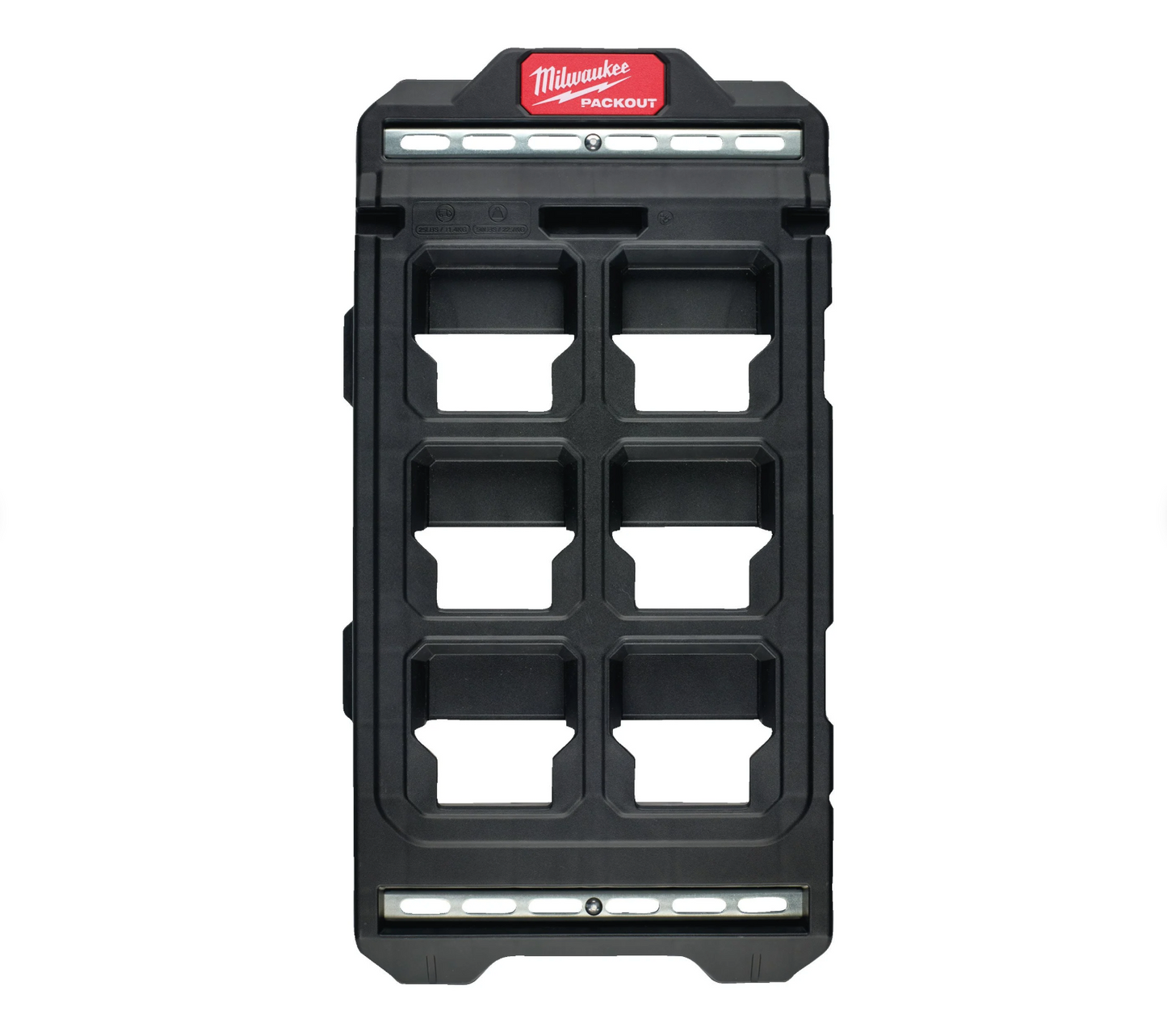 PACKOUT Compact mounting plate 25x50cm Milwaukee