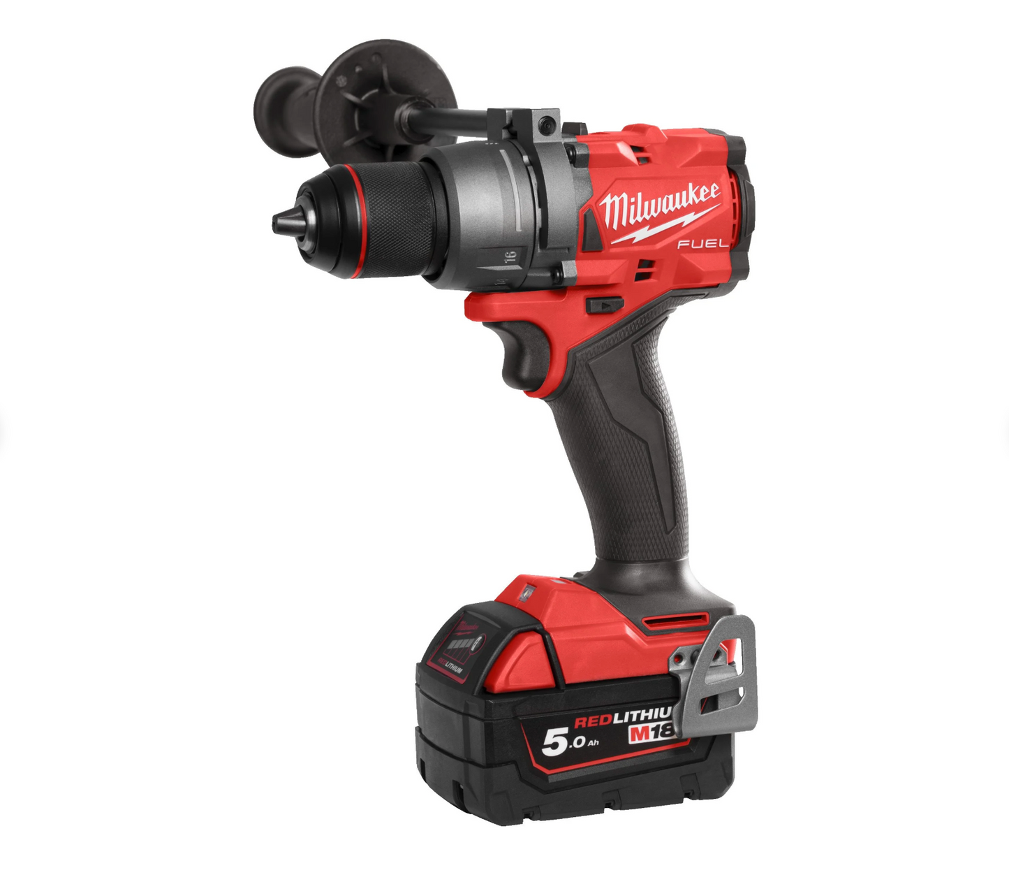 Powerpack M18 Hammer Drill + Impact Driver + 2 Batteries + Charger + Milwaukee M18 Case FPP2A3-502X