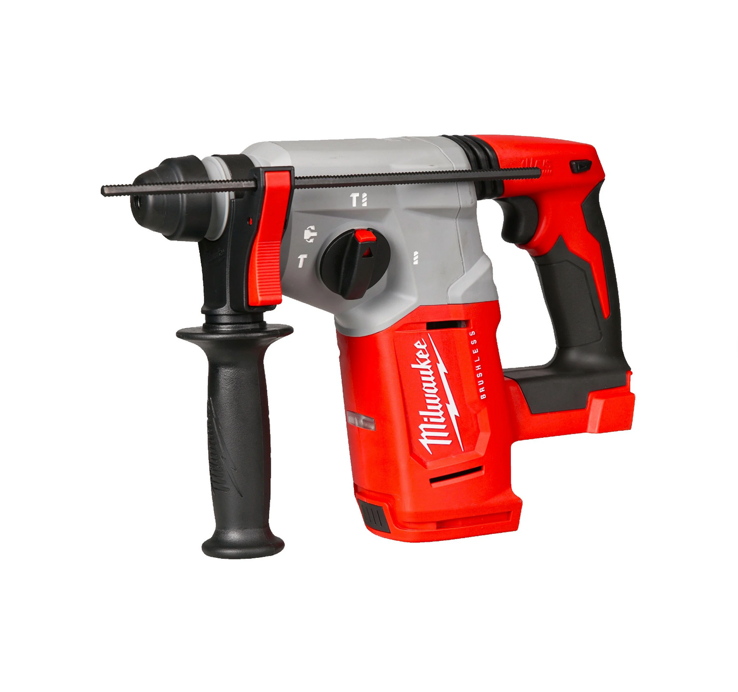 SDS-PLUS 2.3J M18 25mm Combination Hammer + 2bat 5Ah + Charger + Case Milwaukee M18 BLH-502X