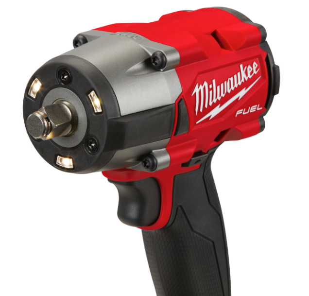 M18 FUEL 1/2" Medium Torque Impact Wrench With Milwaukee M18 Friction Ring FMTIW2F12-502X
