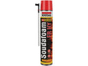 Espuma de poliuretano resistente al fuego Soudafoam FR HY 750ml Soudal