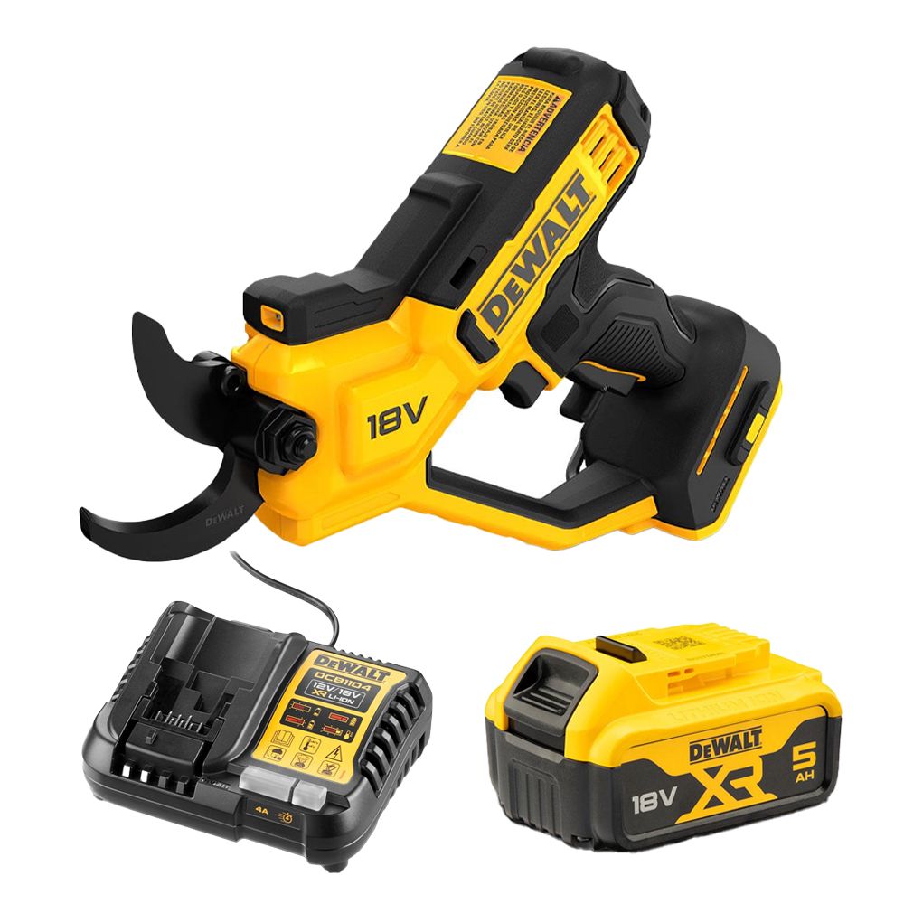 Tijera podadora de mano XR 18V con batería y cargador Dewalt DCMPP568P1