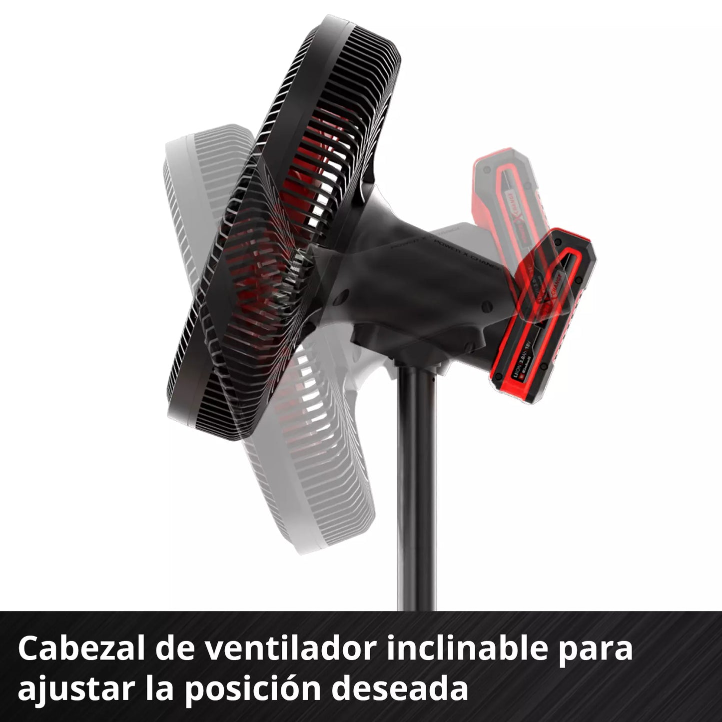 Ventilador inalámbrico GE-CF 18/320 P Li-Solo Einhell