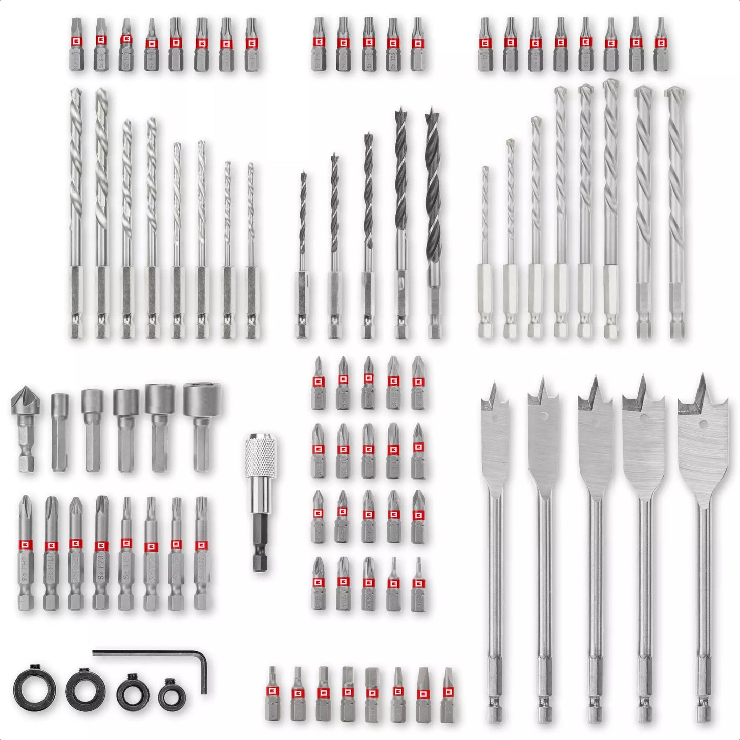 XL-CASE 95-piece LS Einhell bit and drill set 49108788