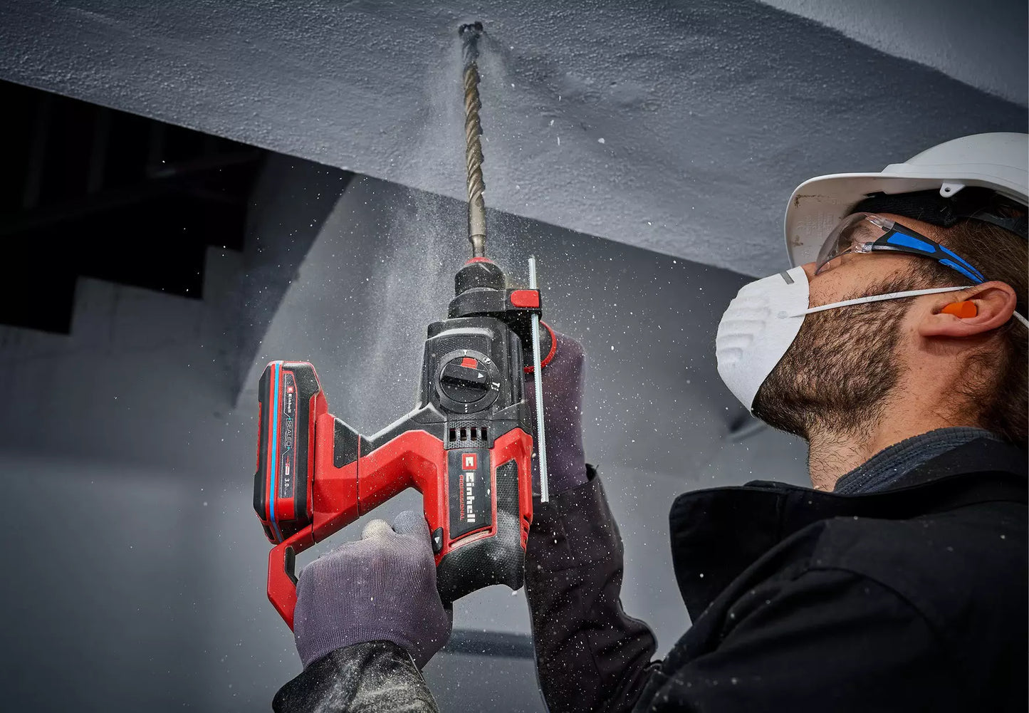 18V SDS-Plus 2.6J hammer drill with carrying case Einhell TP-HD 18/22 D Li BL - Solo