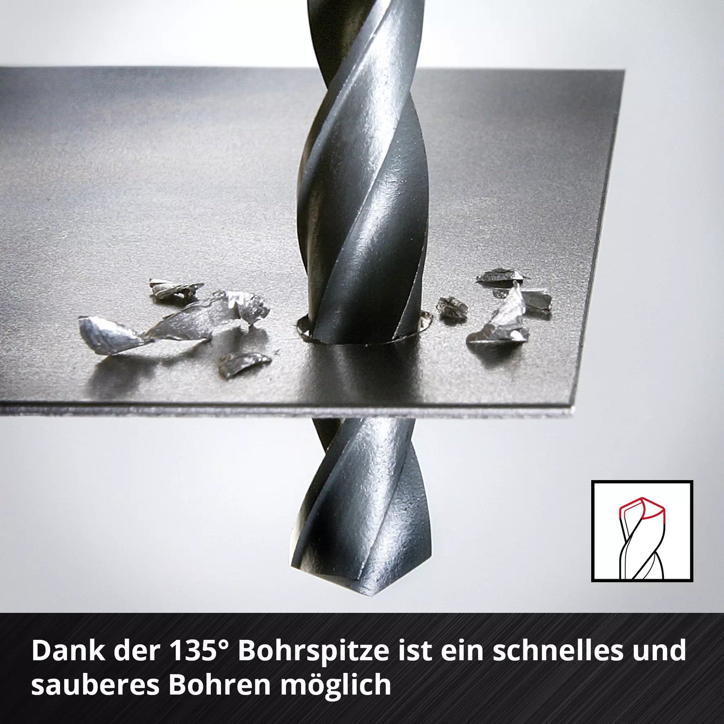 Set of 6 HSS-R LS drill bits Einhell 49423006