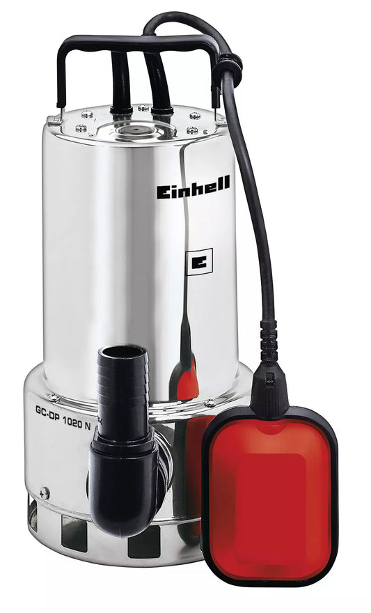 Bomba de aguas sucias 1000W 18.000L/h GC-DP 1020N Einhell