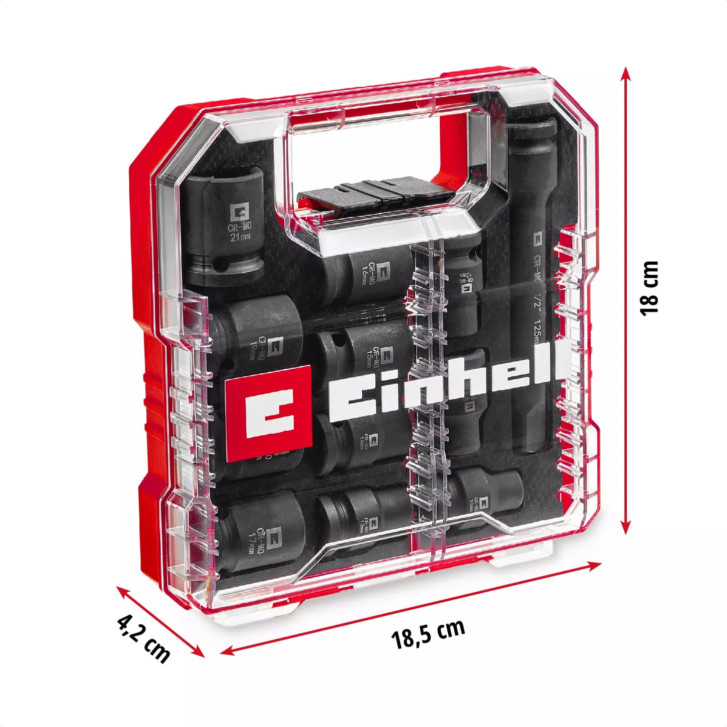Einhell 49109283 12-piece impact socket set