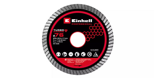 Einhell 76 mm diamond cutting disc