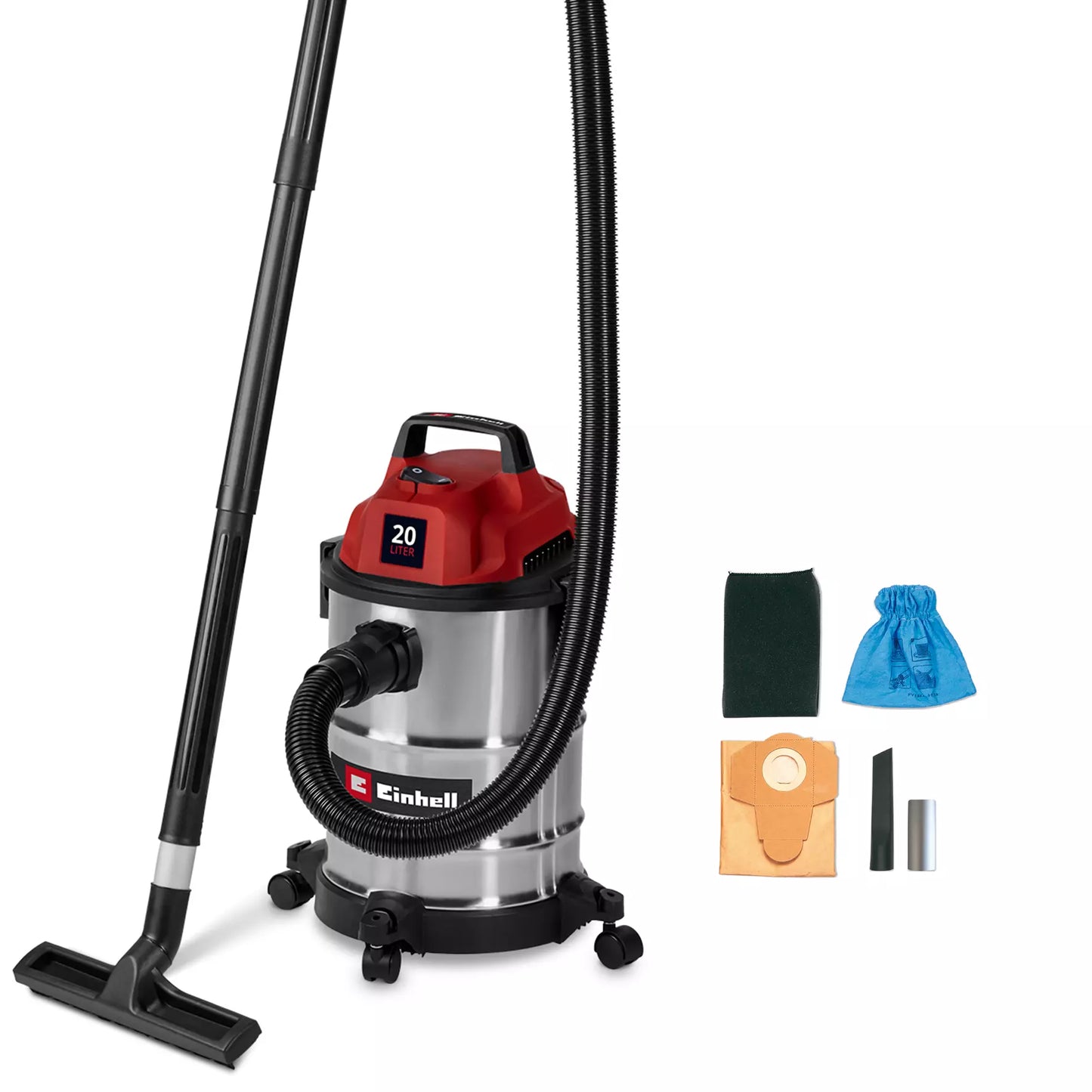 Wet & Dry Vacuum Cleaner 20L 900W Einhell TC-VC 2045 S