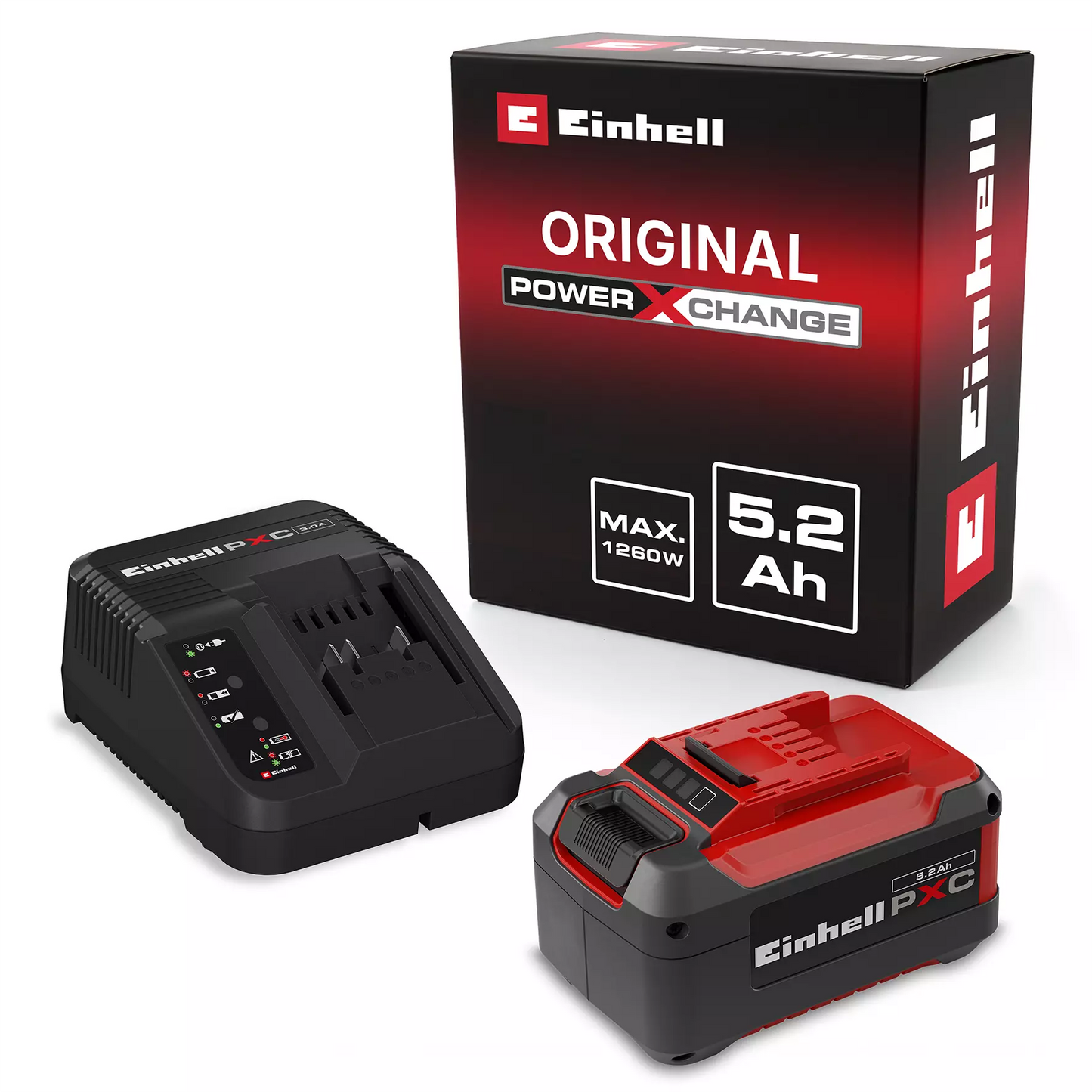 5.2Ah battery pack and Einhell PXC charger