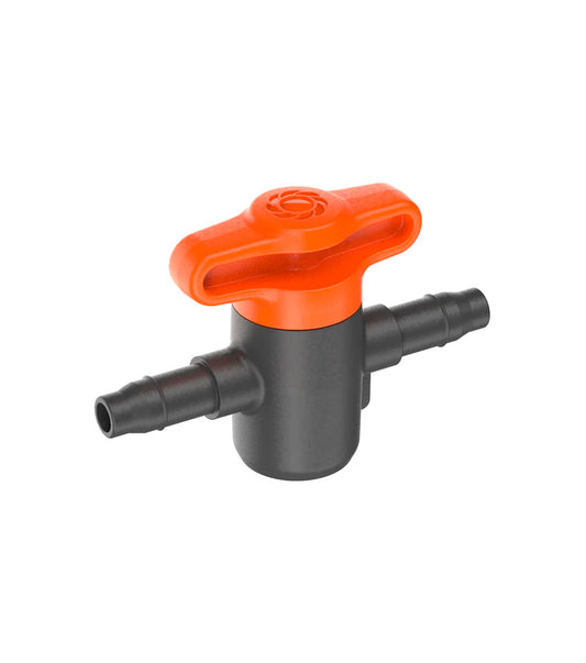 Blister pack of 3 units Gardena 13217-16 4.6mm 3/16" regulating and shut-off valve