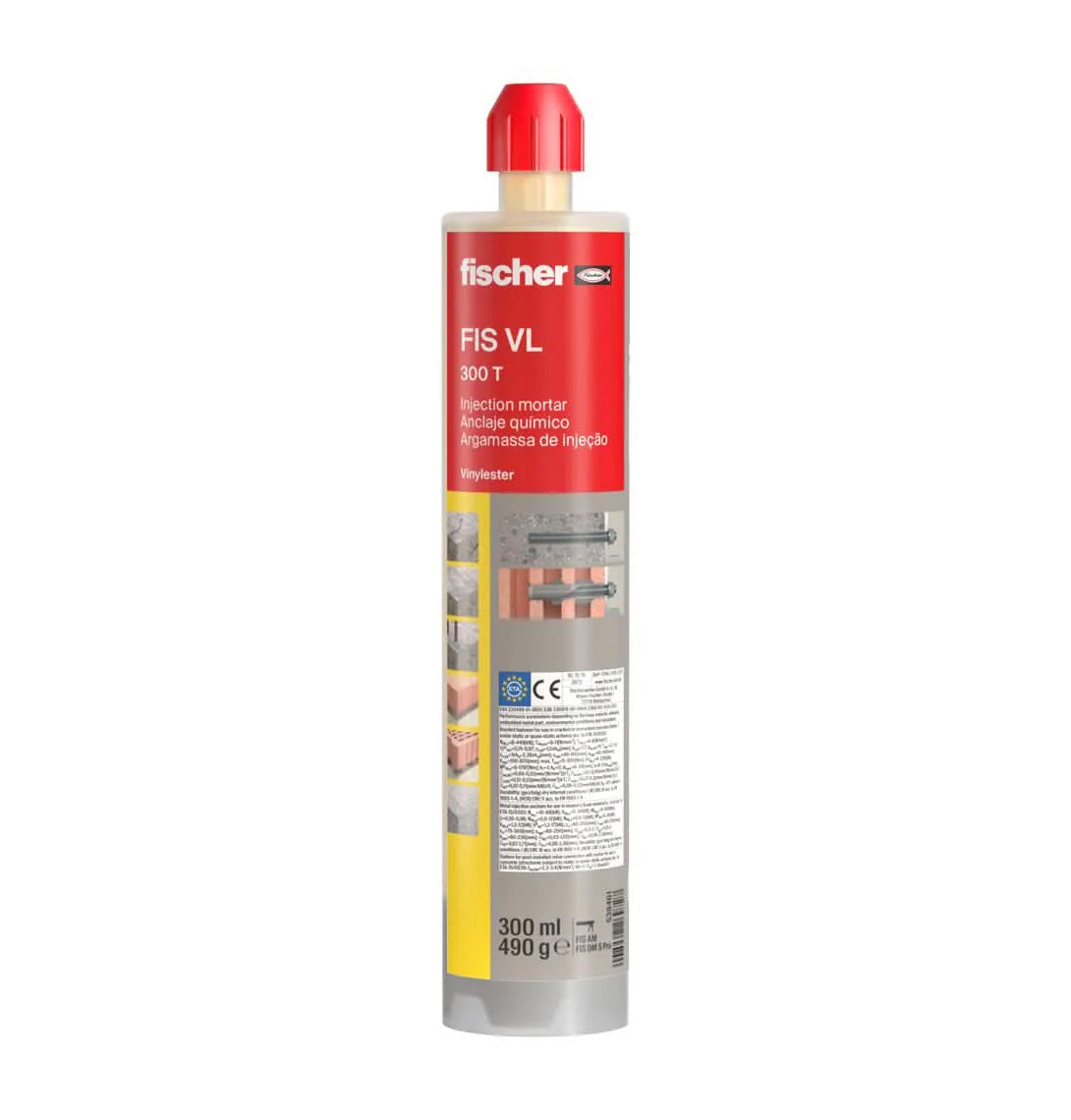 Fischer 300ml FIS VL 300 T Chemical Anchor Cartridge