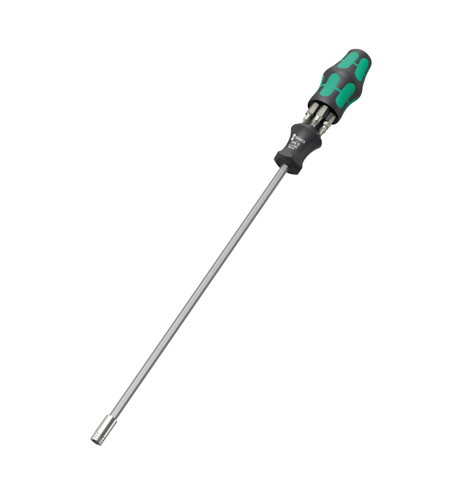 Bit-holder screwdriver with rigid blade 7 pieces Kraftform Kompakt 27 XL SHK 1 Wera