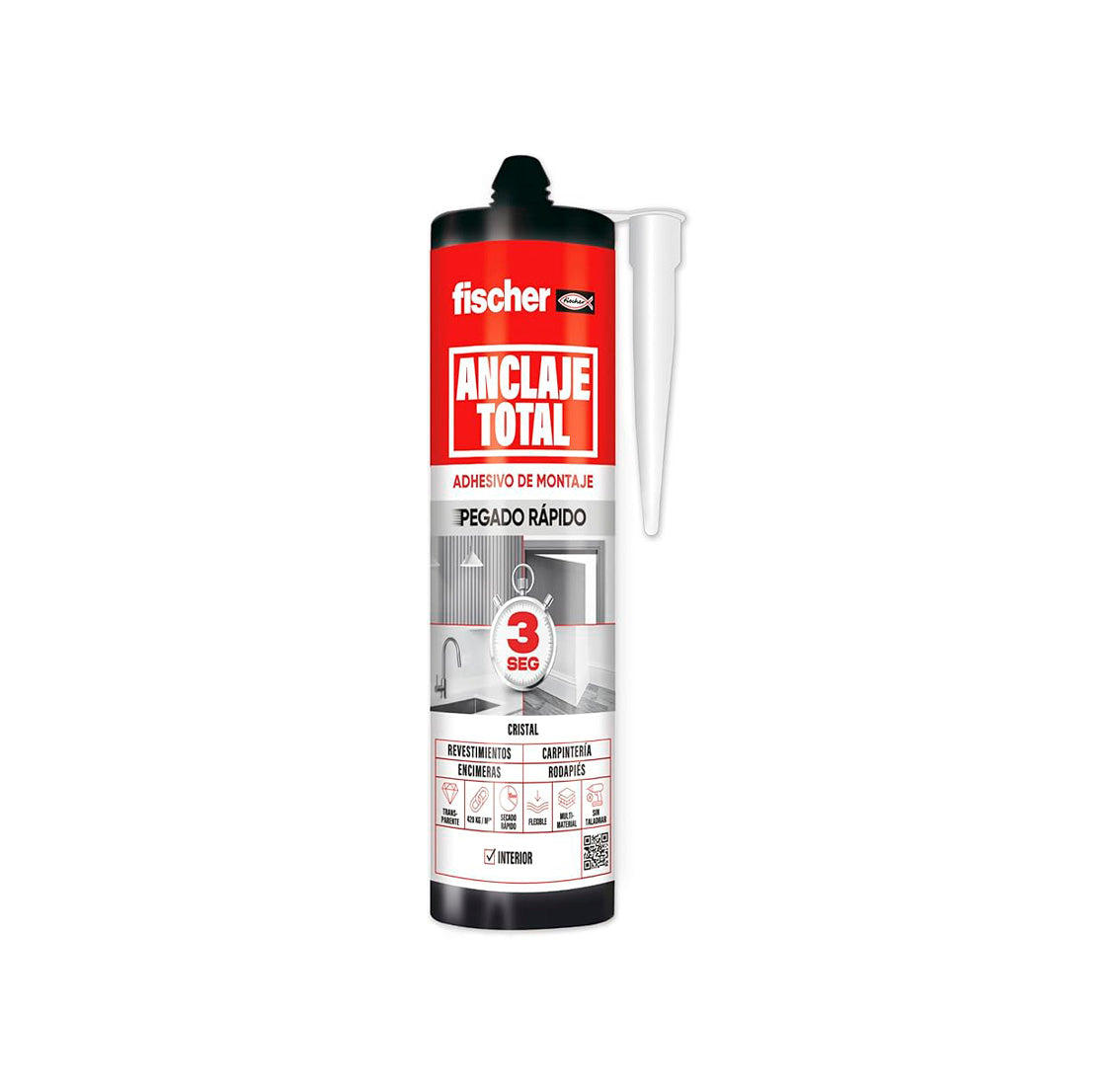 Fischer Total Anchor Quick-Setting Adhesive 290ml