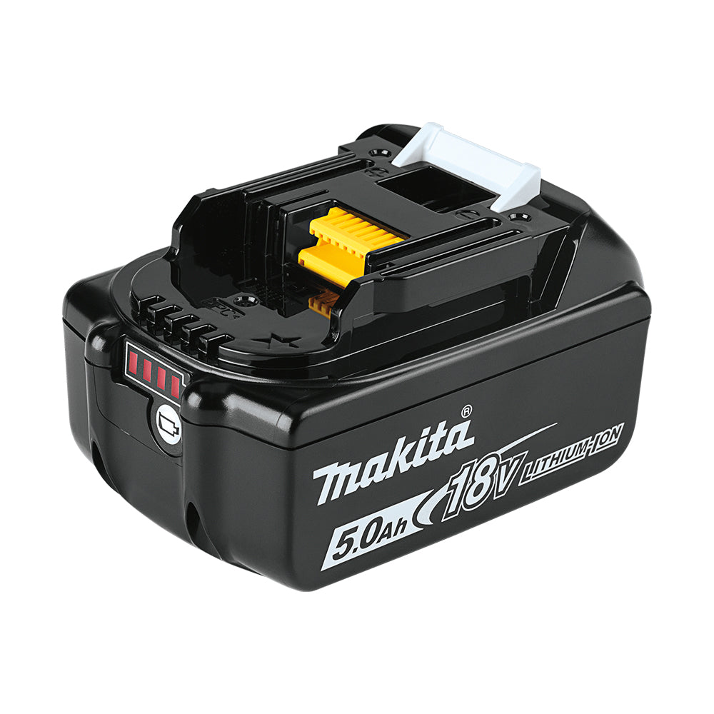 18V mini grinder with 2 5Ah batteries + Charger + Case Makita DGA504RTJ