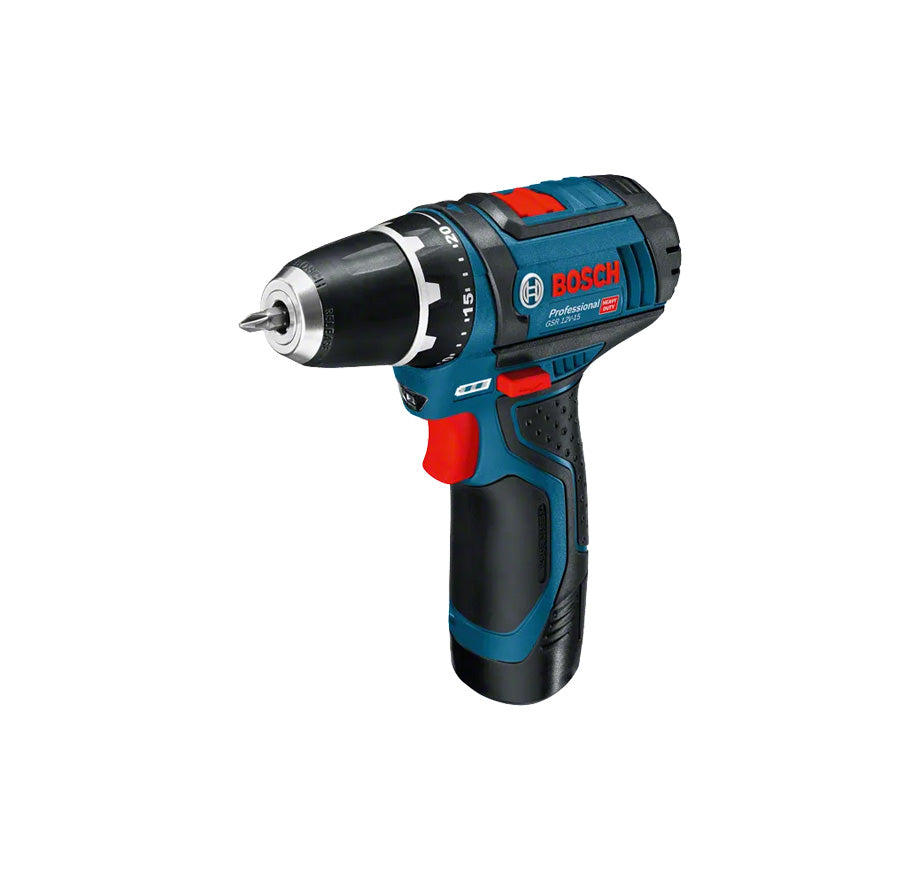 Set Atornillador GSR 12V-15 y herramientas manuales Pro Bosch