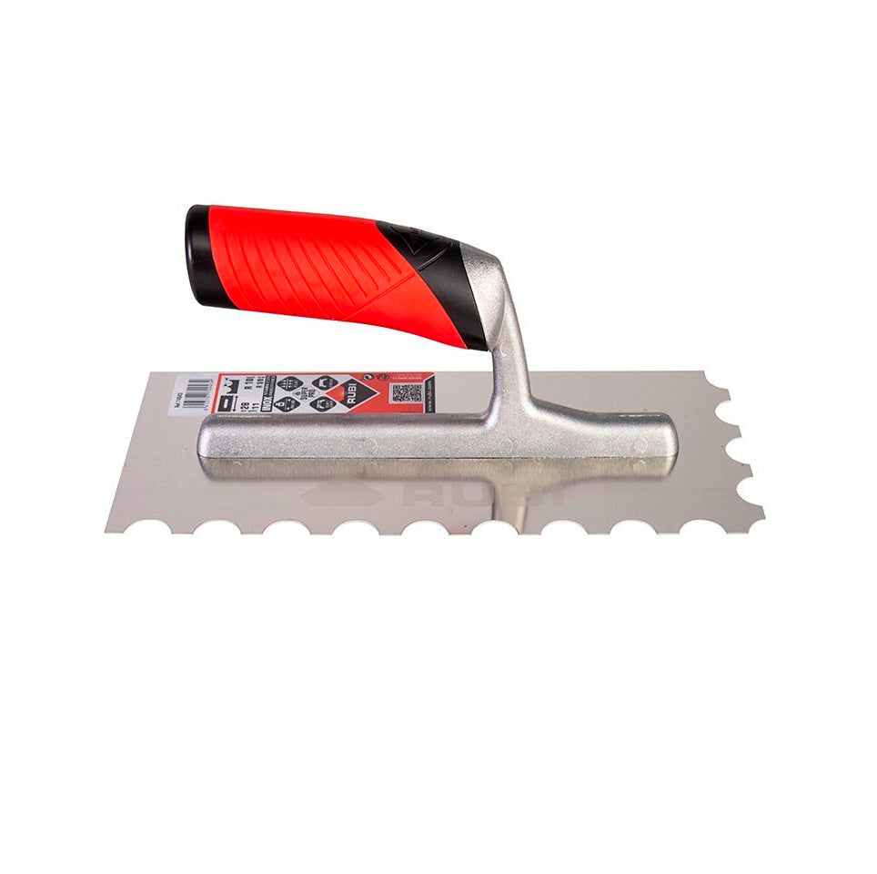 28cm Steel Comb with Open Rubiflex Handle Rubi R-10