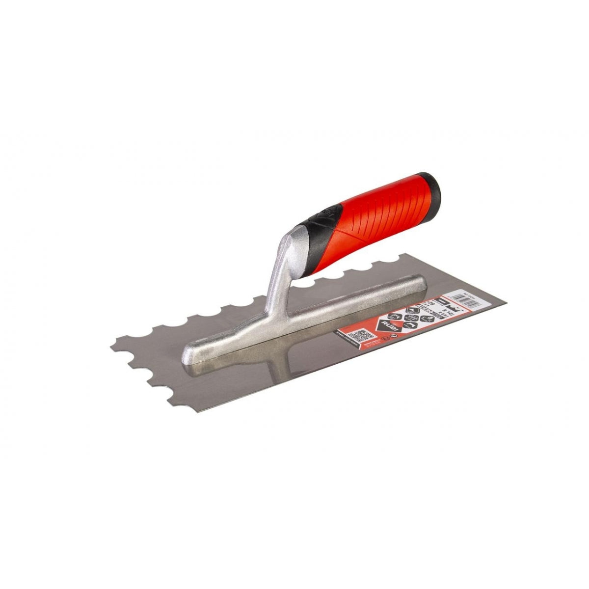 28cm Steel Comb with Open Rubiflex Handle Rubi R-10