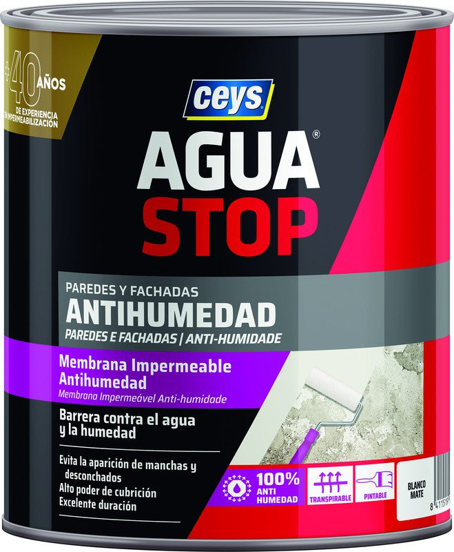 Bote Pintura Antihumedades Aguastop Ceys CEYS - 1